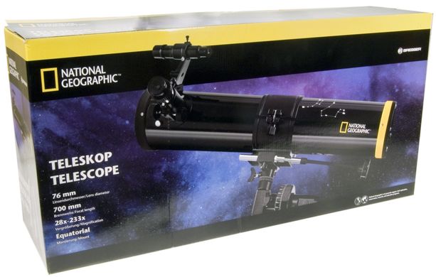 Телескоп National Geographic 76/700 EQ