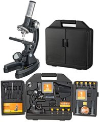 Мікроскоп National Geographic 300x-1200x з кейсом та набором для дослідів