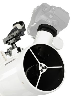 Телескоп Bresser NANO NT-114/500 AZ з сонячним фільтром та адаптером для смартфона