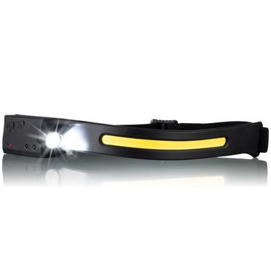 Ліхтар налобний National Geographic ILUMINOS LED Stripe 300 Lm + 90 Lm USB Rechargeable