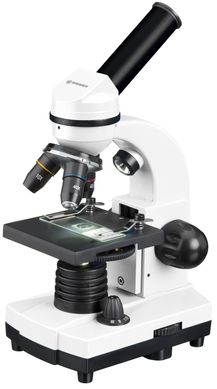 Мікроскоп Bresser Junior Biolux SEL 40x-1600x White з кейсом та адаптером для смартфона