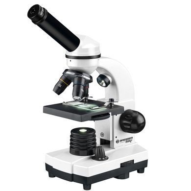 Мікроскоп Bresser Junior Biolux SEL 40x-1600x White з кейсом та адаптером для смартфона
