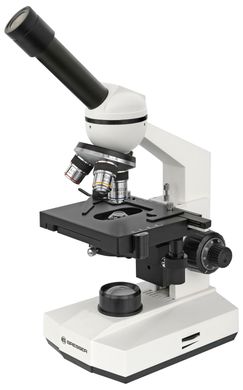 Мікроскоп Bresser Erudit Basic Mono 40x-400x з кейсом та адаптером для смартфона