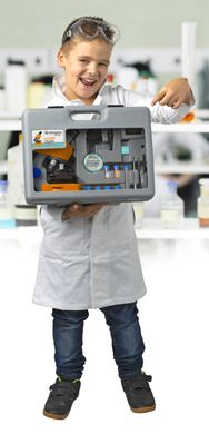 Микроскоп Bresser Junior 40x-640x Orange с кейсом и набором для опытов