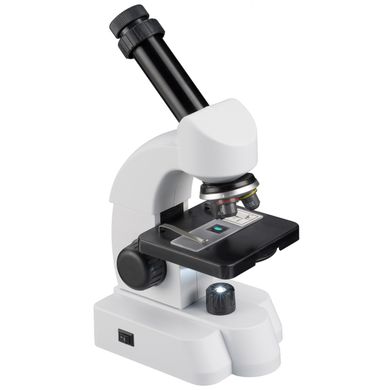 Микроскоп Bresser Junior 40x-640x с набором для опытов и адаптером для смартфона